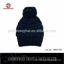 Atacado Black Cheap Knitted Winter Hats